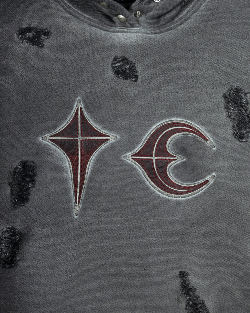 Thug Club Rock Hoodie Grey