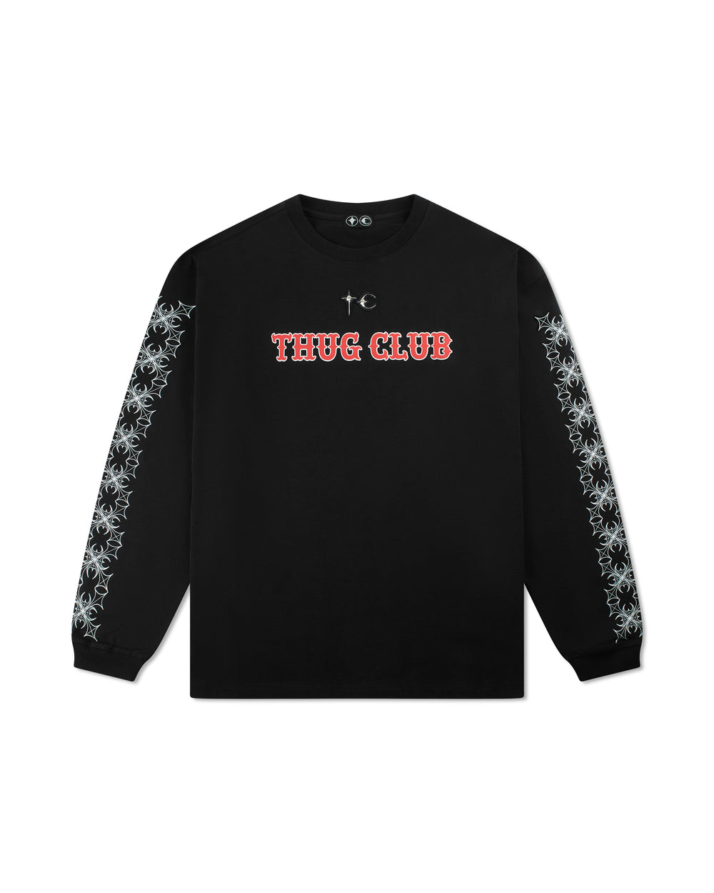 Thug Club TC Pattern Long-Sleeve Black