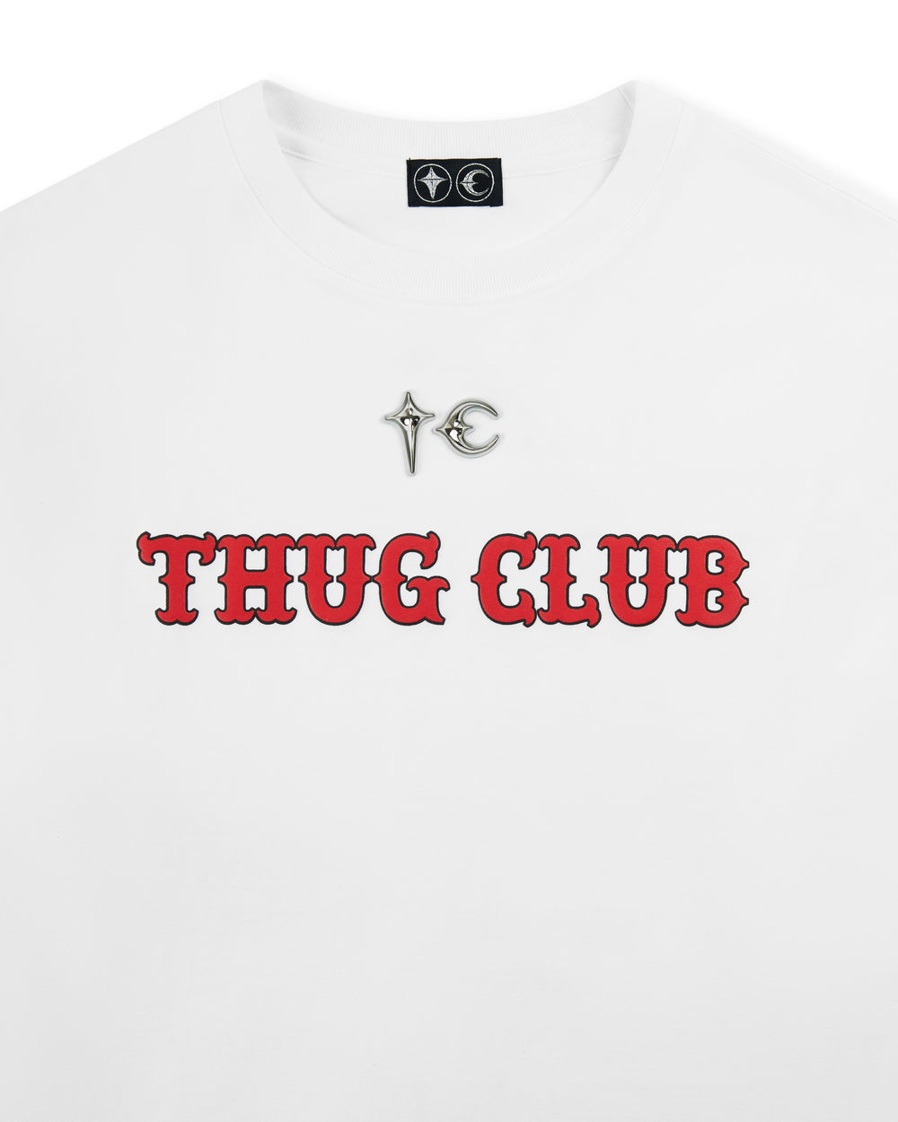 Thug Club TC Pattern Long-Sleeve White