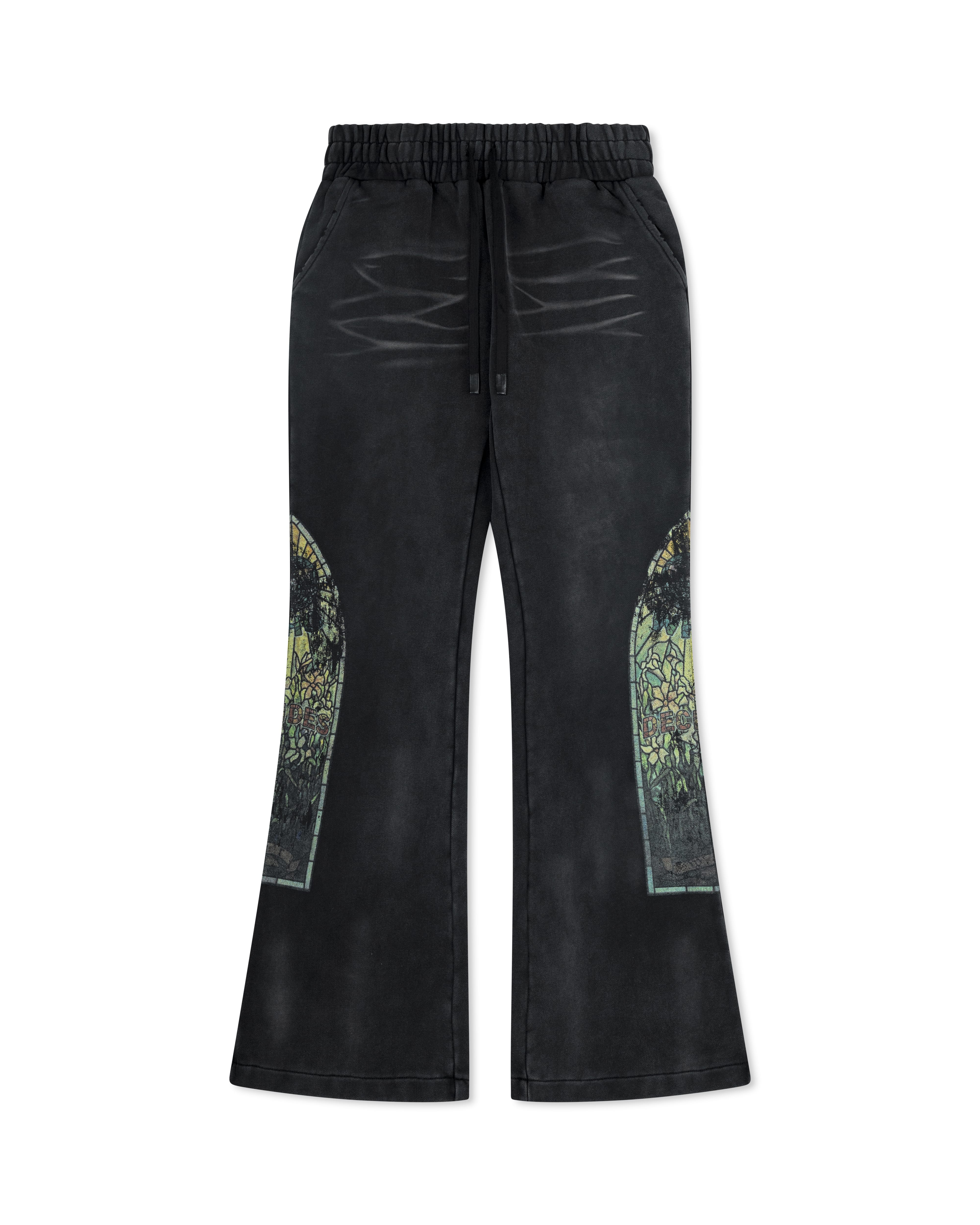 WHO DECIDES WAR FADED SWEATPANT COAL