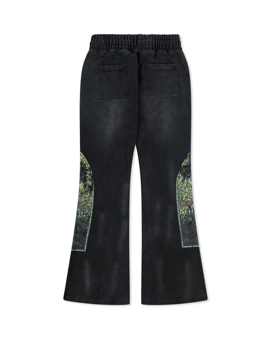 WHO DECIDES WAR FADED SWEATPANT COAL