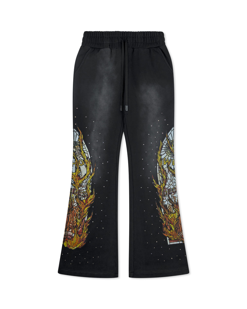 WHO DECIDES WAR FLAME GLASS SWEATPANT COAL