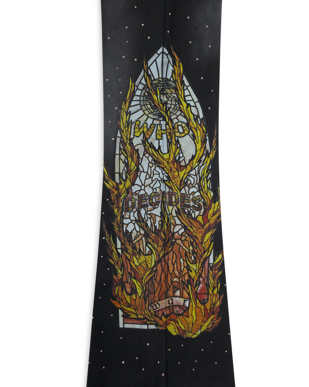 WHO DECIDES WAR FLAME GLASS SWEATPANT COAL