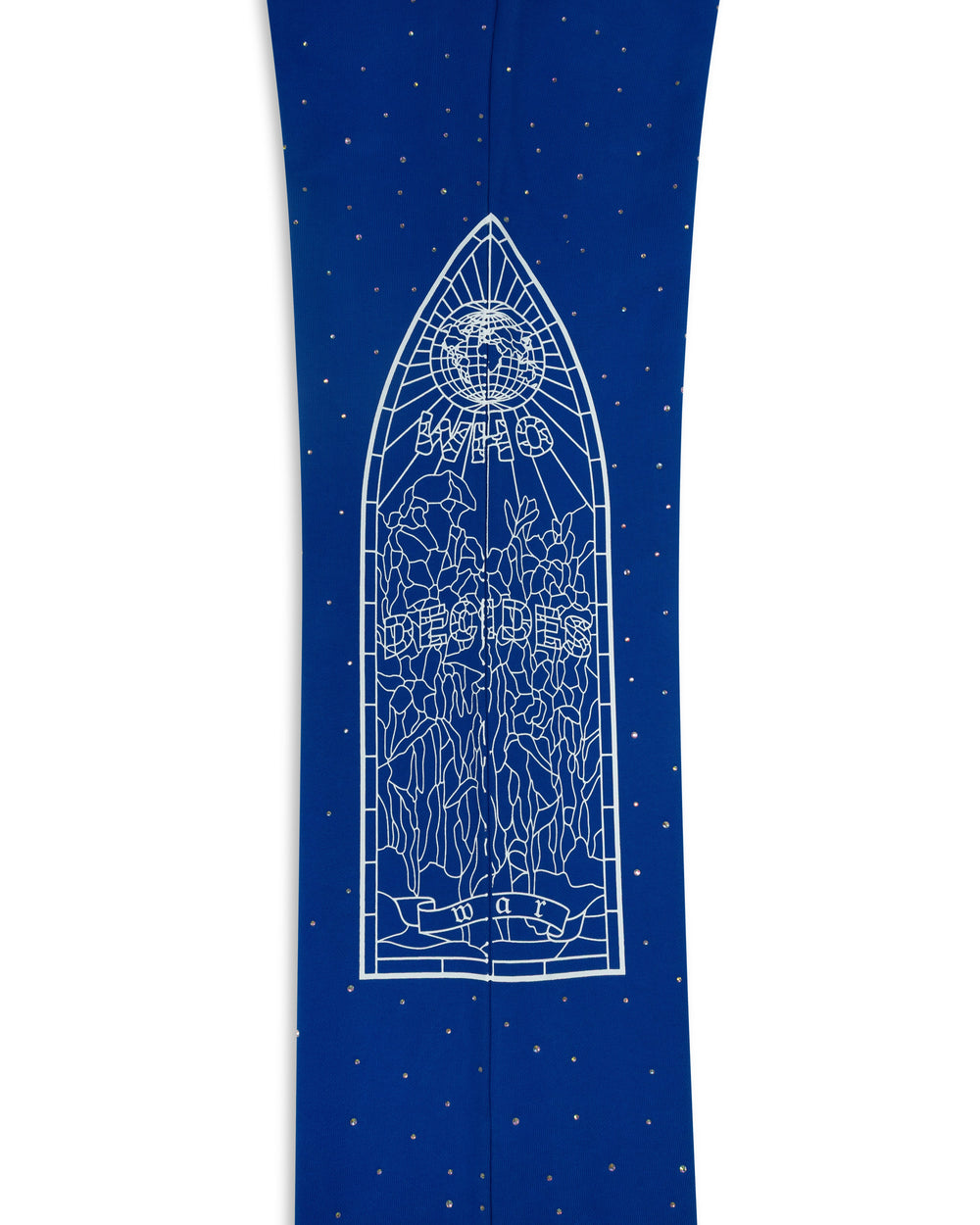 WHO DECIDES WAR RHINESTONE SWEATPANT INDIGO