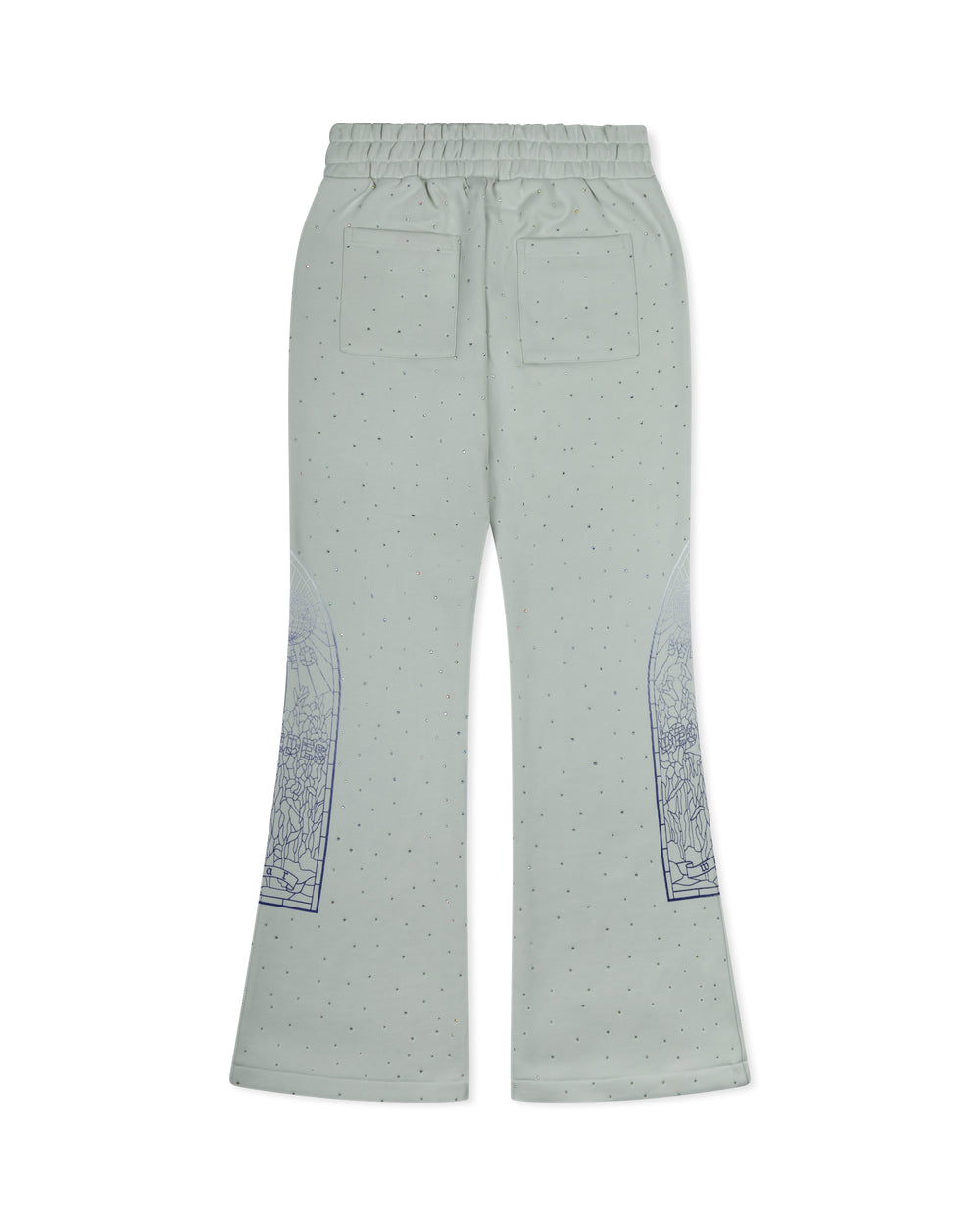 WHO DECIDES WAR RHINESTONE SWEATPANT CREAM