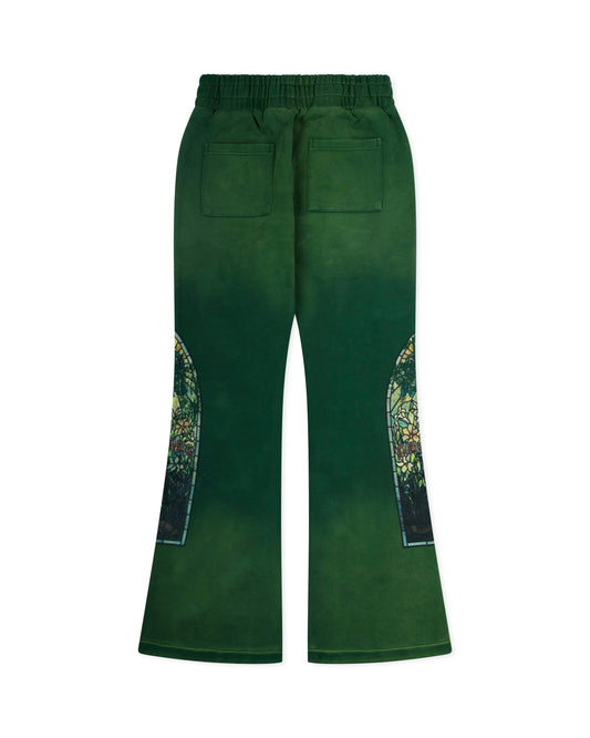 WHO DECIDES WAR FADED SWEATPANT EMERALD
