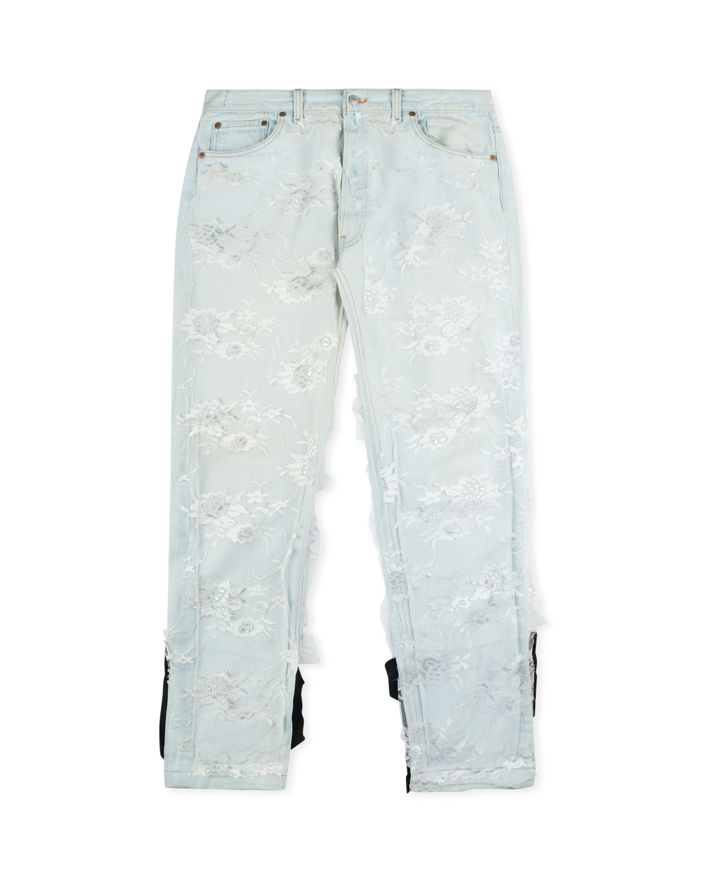 COUCOU BEBE 90% Flower Denim Blue