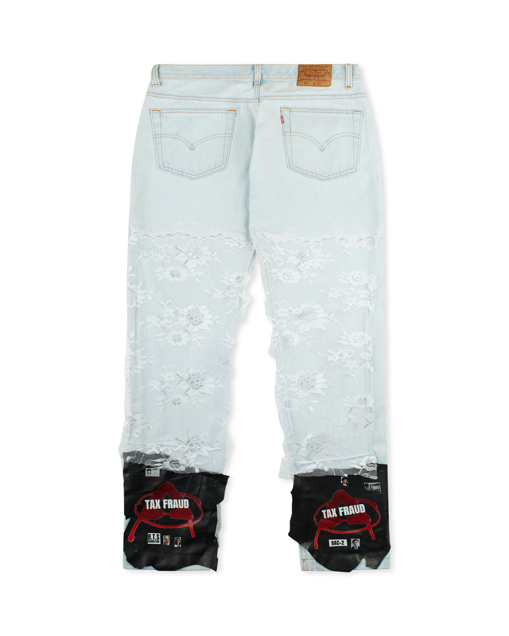 COUCOU BEBE 90% Flower Denim Blue