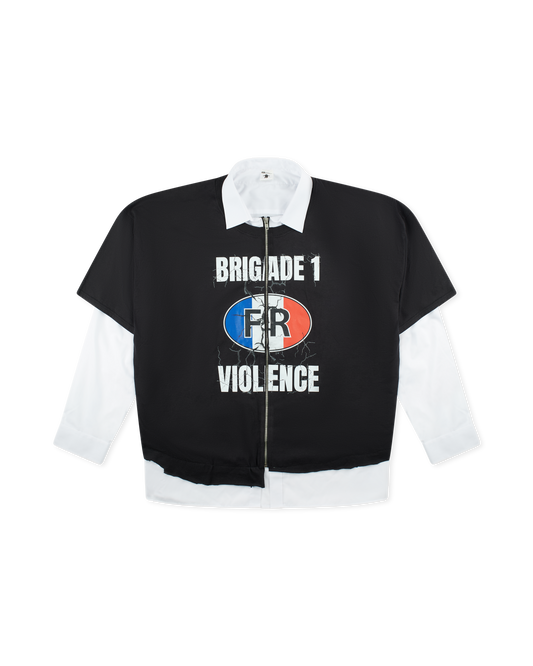 COUCOU BEBE BRIGADE SHIRT BLACK