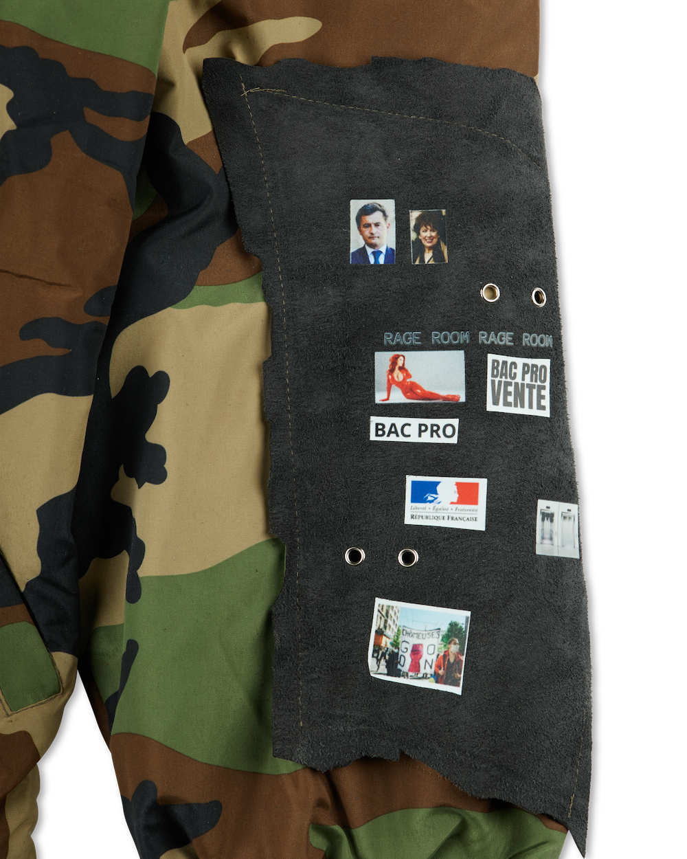 COUCOU BEBE FORBIDDEN CAMO BOMBER JACKET