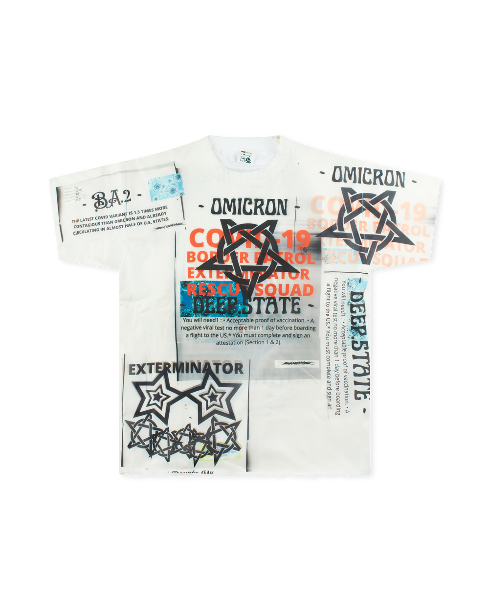 COUCOU BEBE DOOMSDAY T-SHIRT BLACK