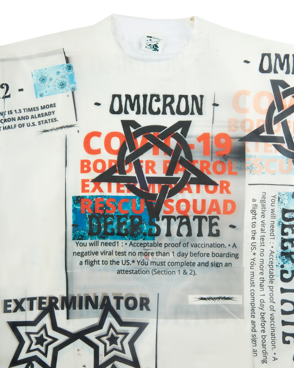 COUCOU BEBE DOOMSDAY T-SHIRT BLACK