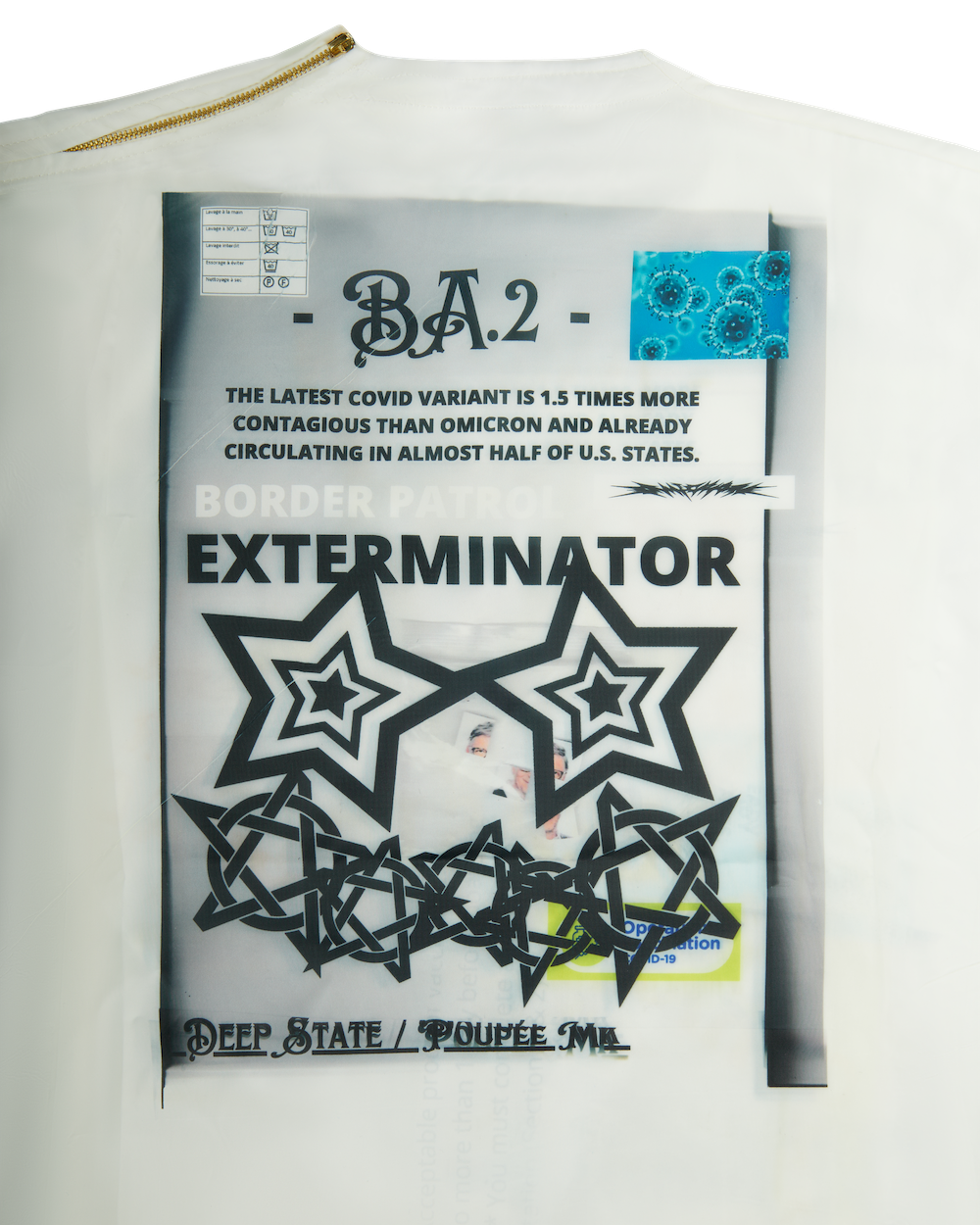 COUCOU BEBE DOOMSDAY T-SHIRT BLACK