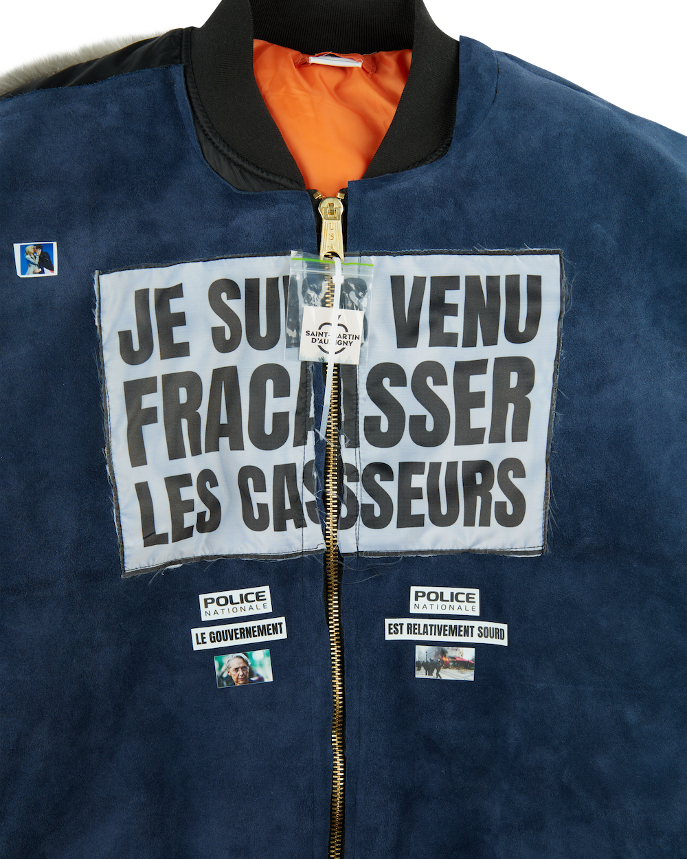 COUCOU BEBE LOI N2019-290 BOMBER JACKET BLUE