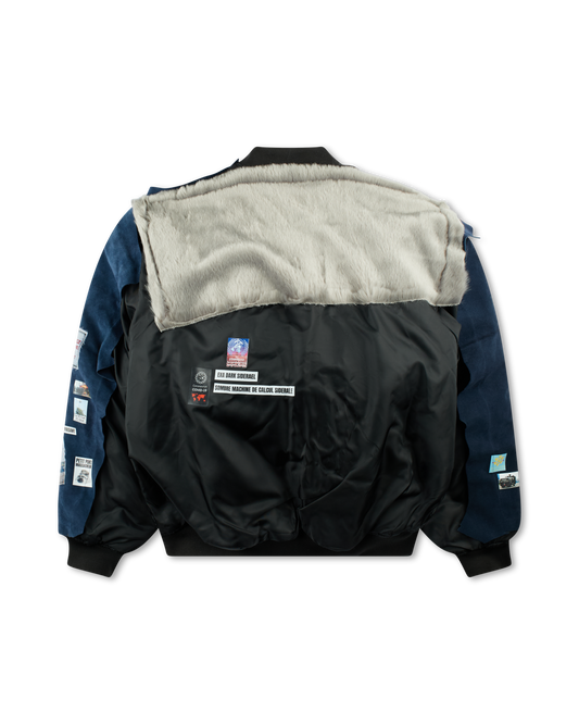 COUCOU BEBE LOI N2019-290 BOMBER JACKET BLUE