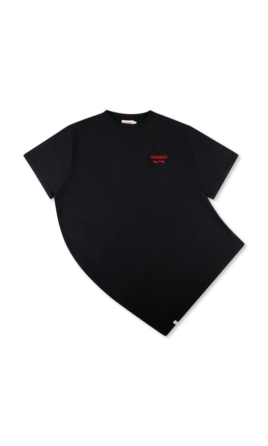 CHARLES JEFFREY LOVERBOY TOPSY TURVY TEE BLACK