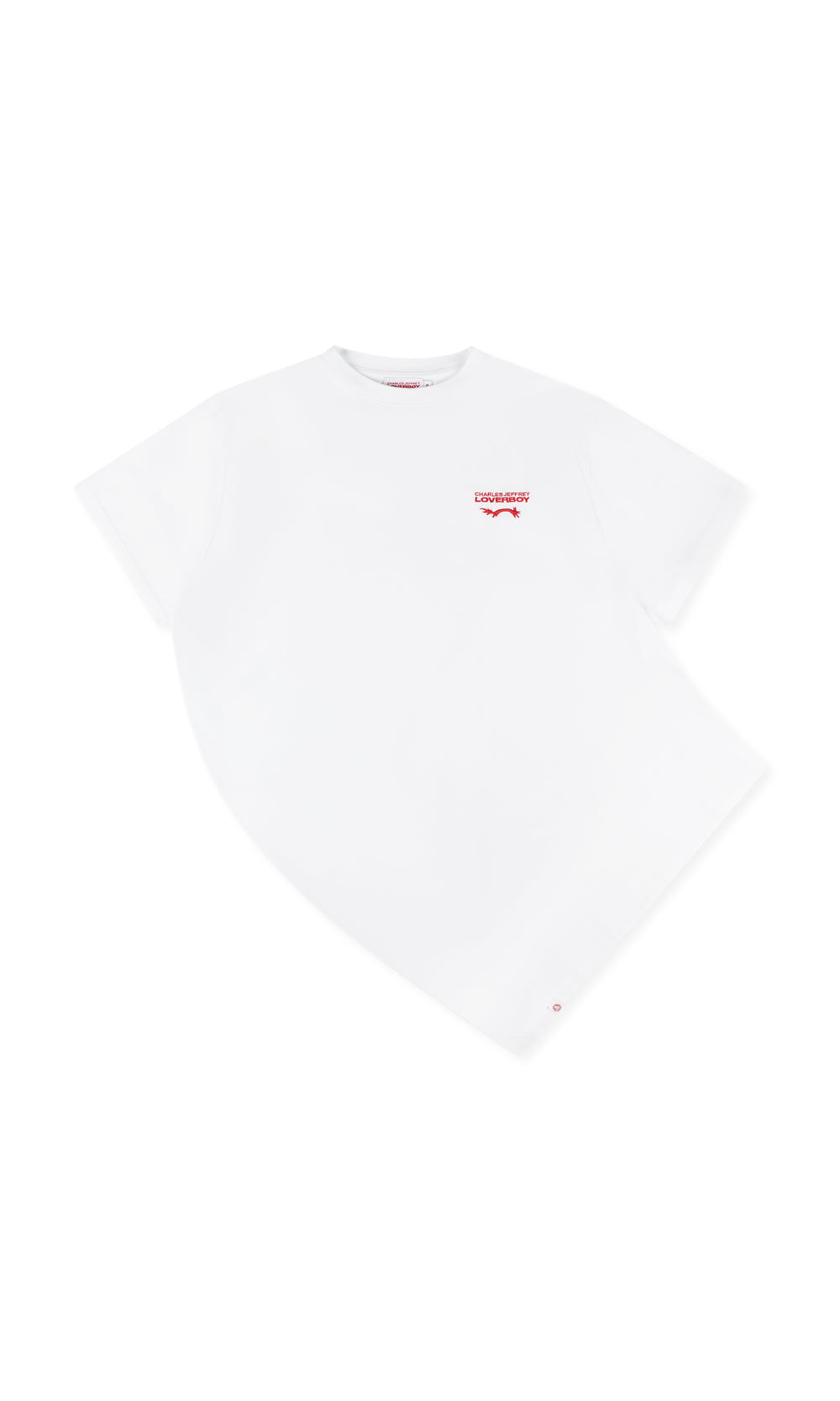 CHARLES JEFFREY LOVERBOY TOPSY TURVY TEE WHITE