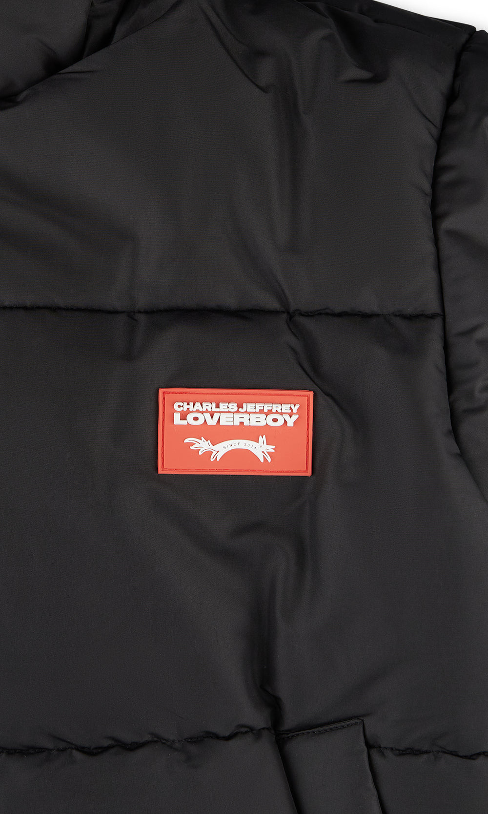 CHARLES JEFFREY LOVERBOY BUNNY PUFFER  JACKET BLACK