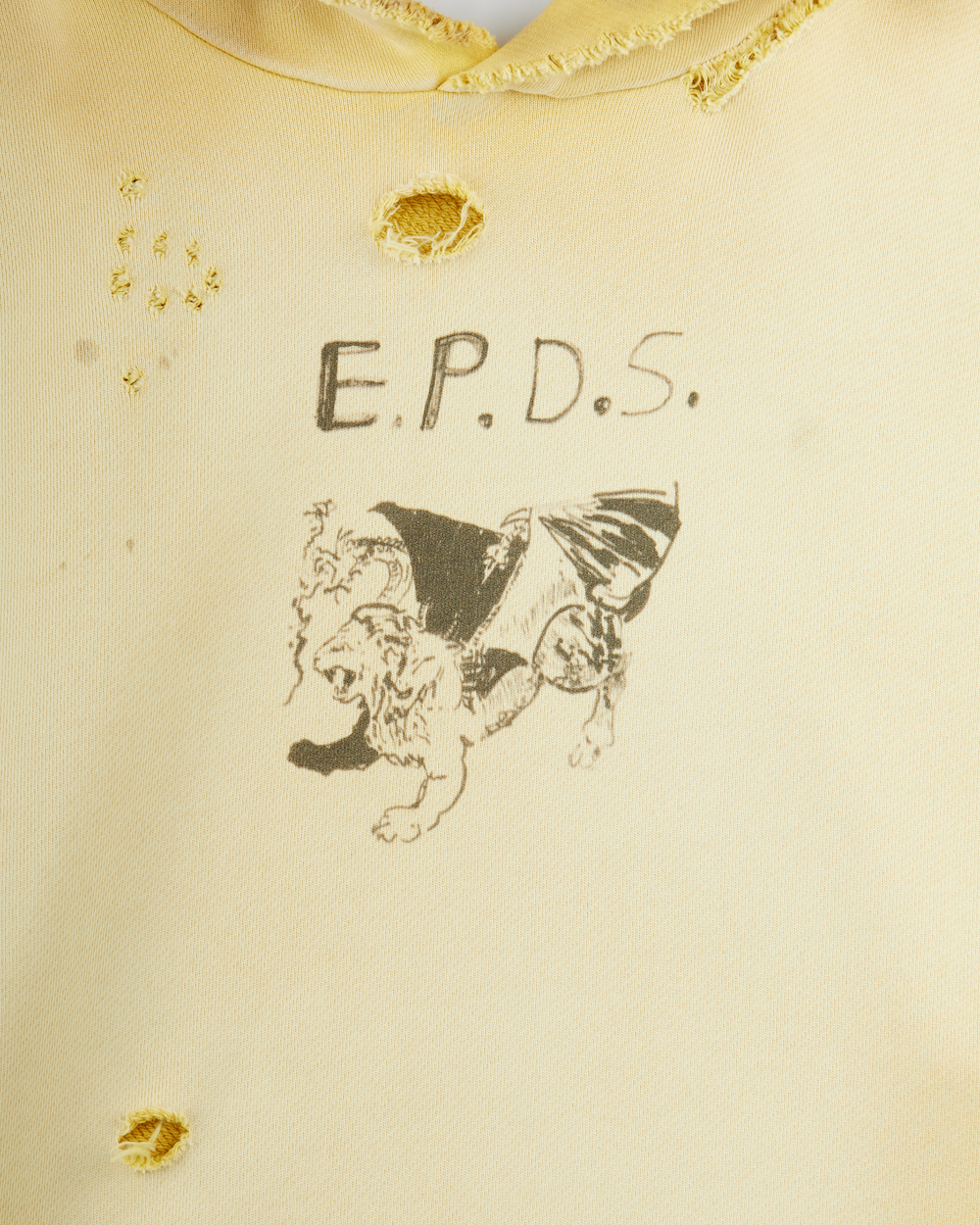 PALY EPDS HOODED SWEATSHIRT YELLOW