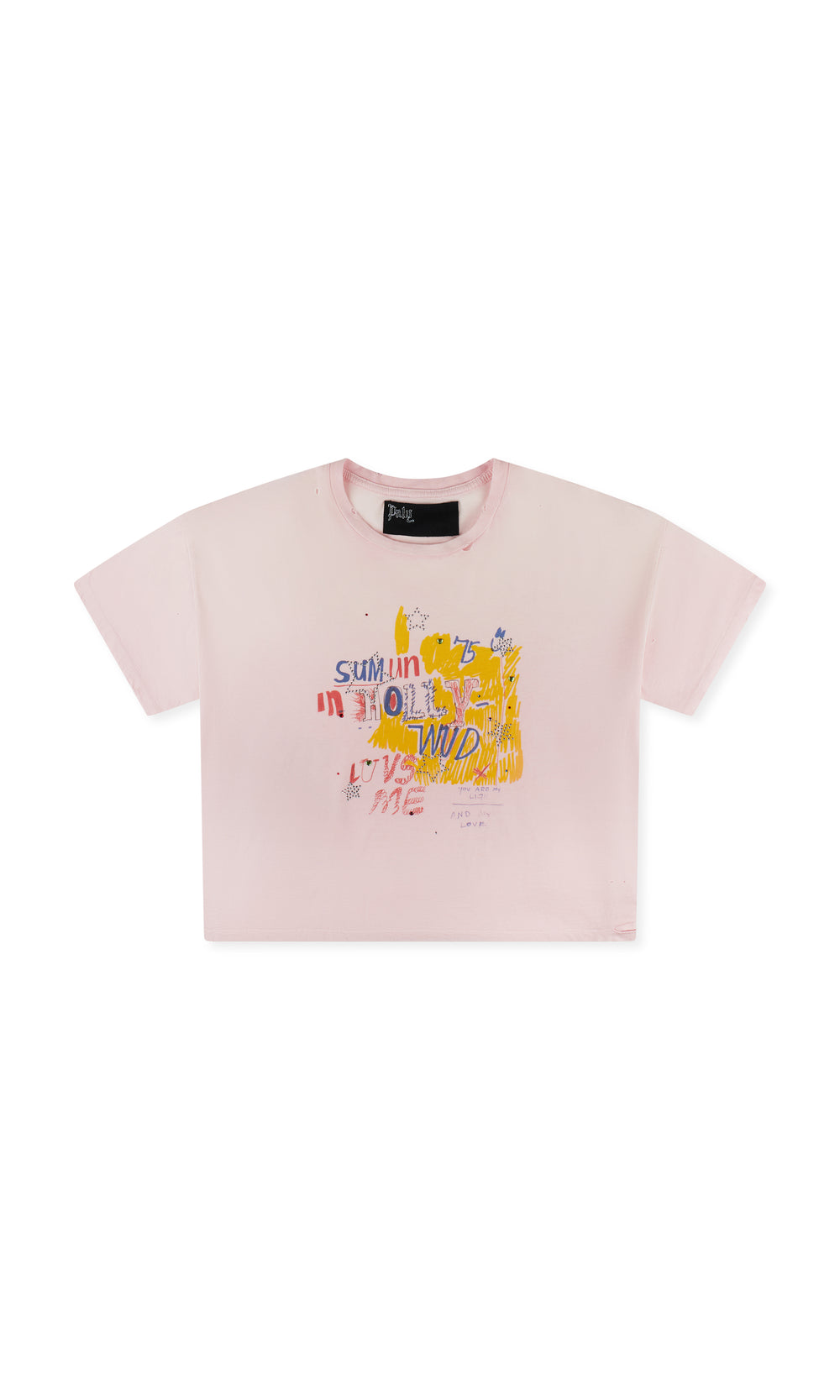 PALY SUM 1 IN HOLLYWUD LUVS ME TEE PINK