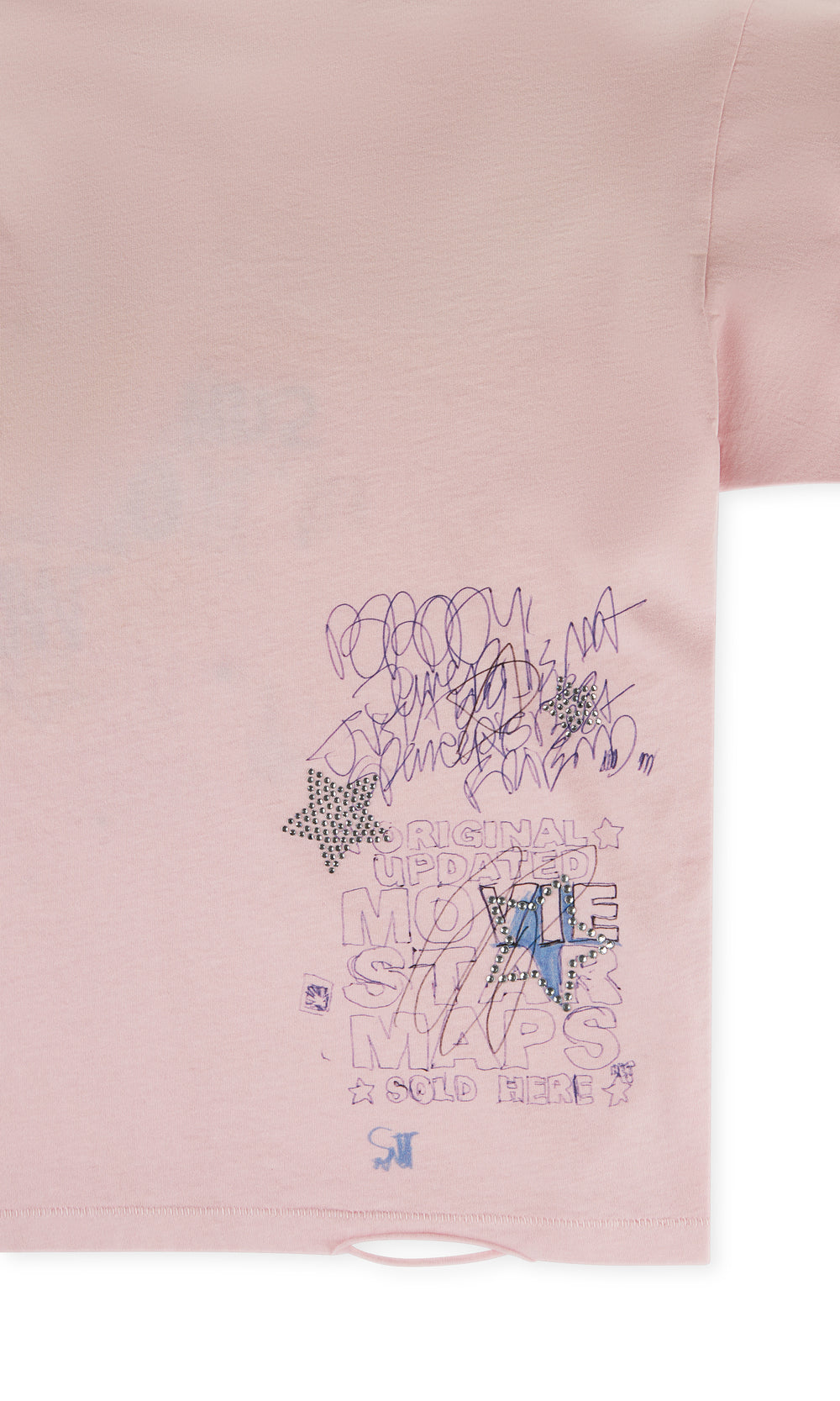 PALY SUM 1 IN HOLLYWUD LUVS ME TEE PINK