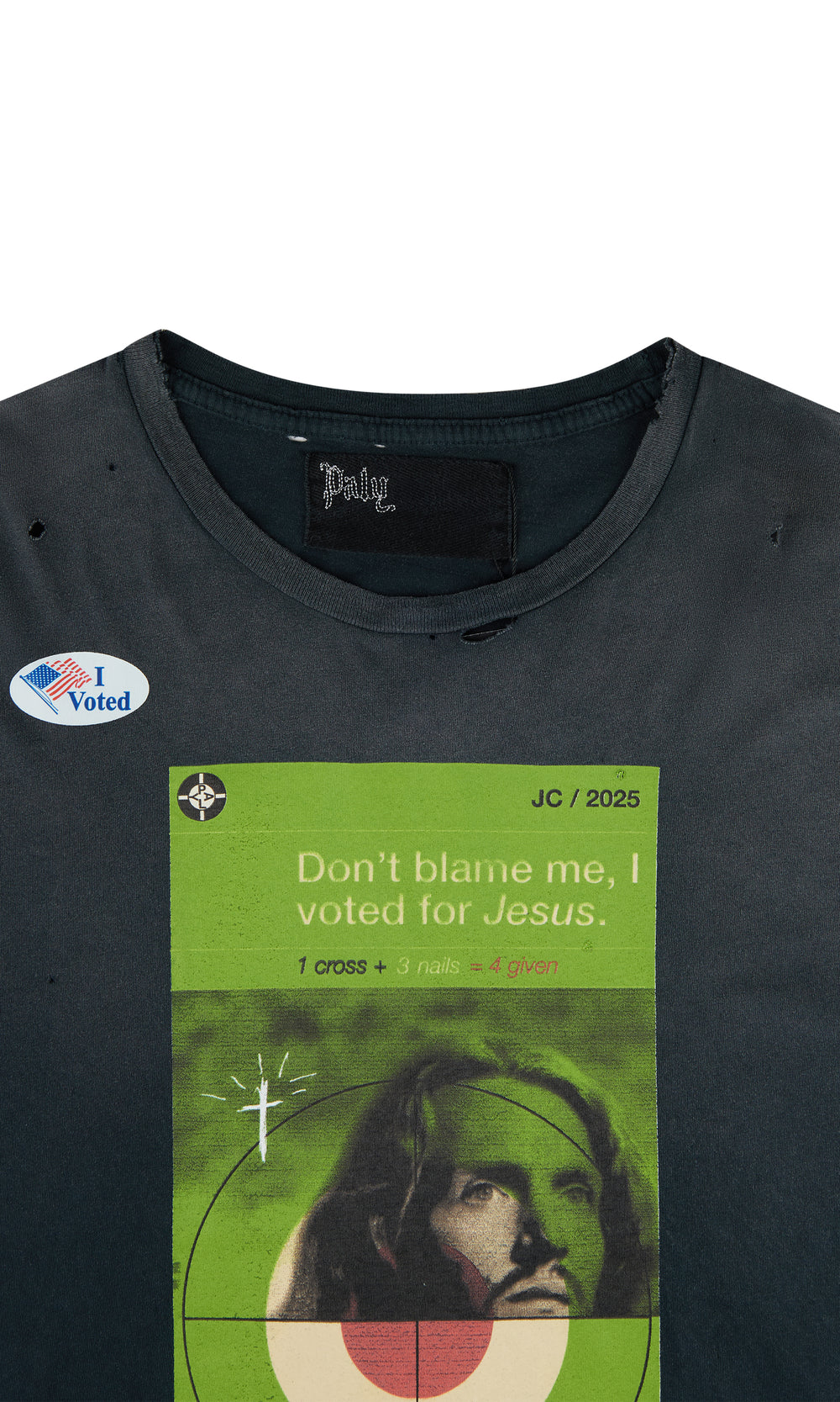 PALY VOTER TEE NAVY