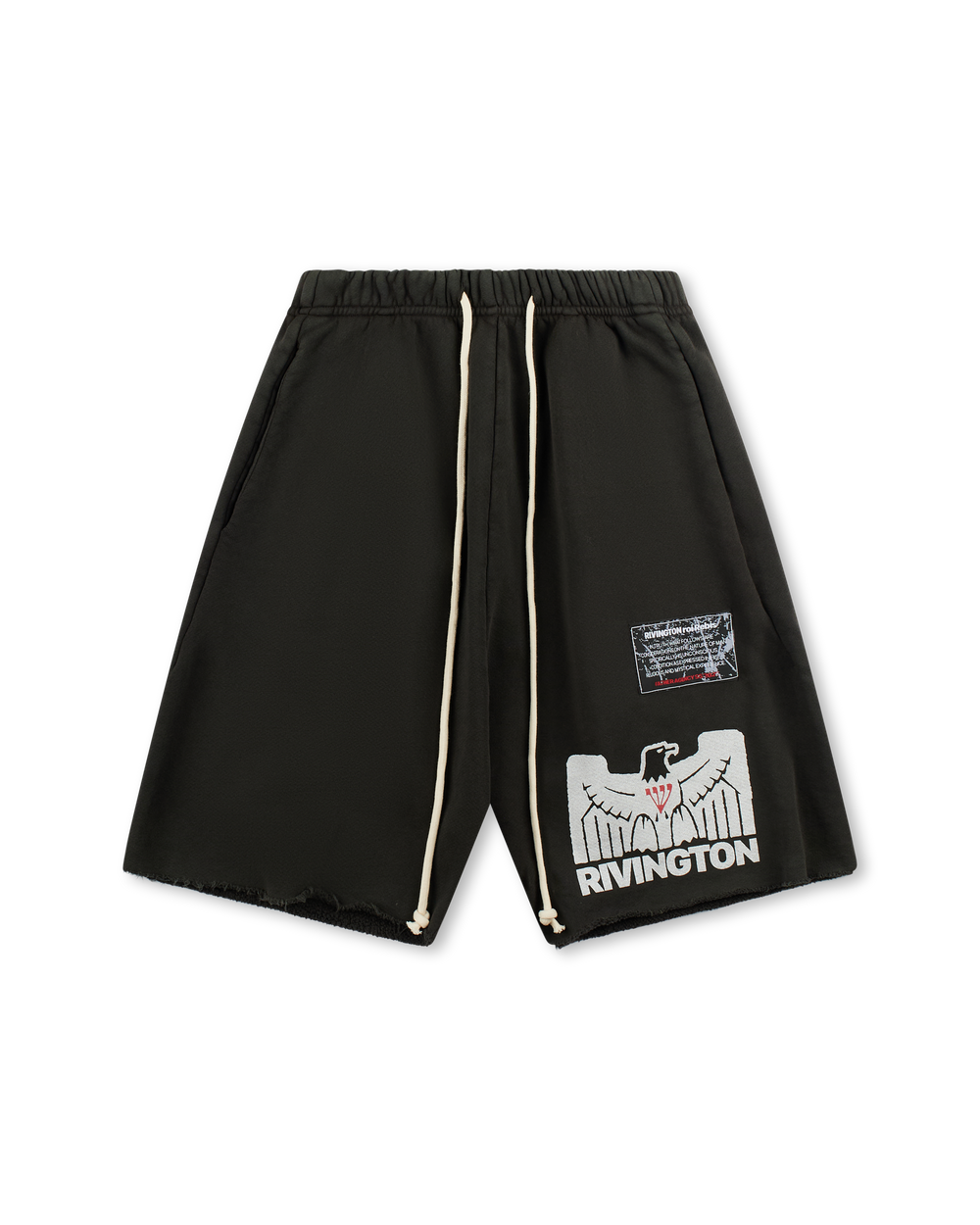 RIVINGTON ROI REBIS FLAG SHORT BLACK