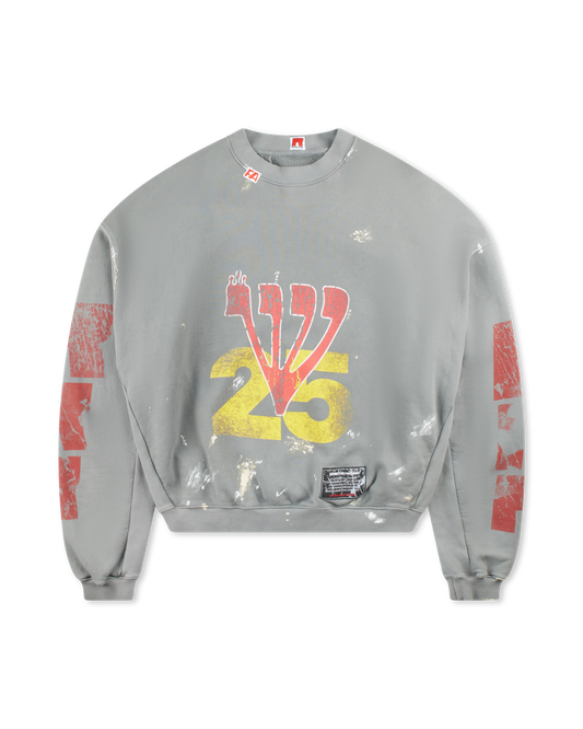 RIVINGTON ROI REBIS LOVE STUFF CREWNECK GREY