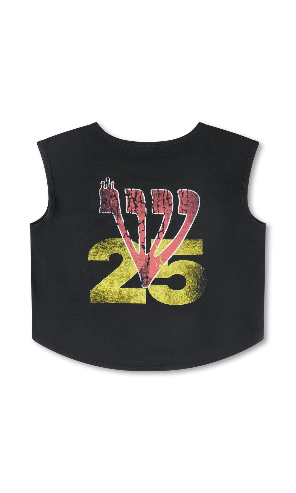 RIVINGTON ROI REBIS R'CHON MUSCLE TEE JET BLACK