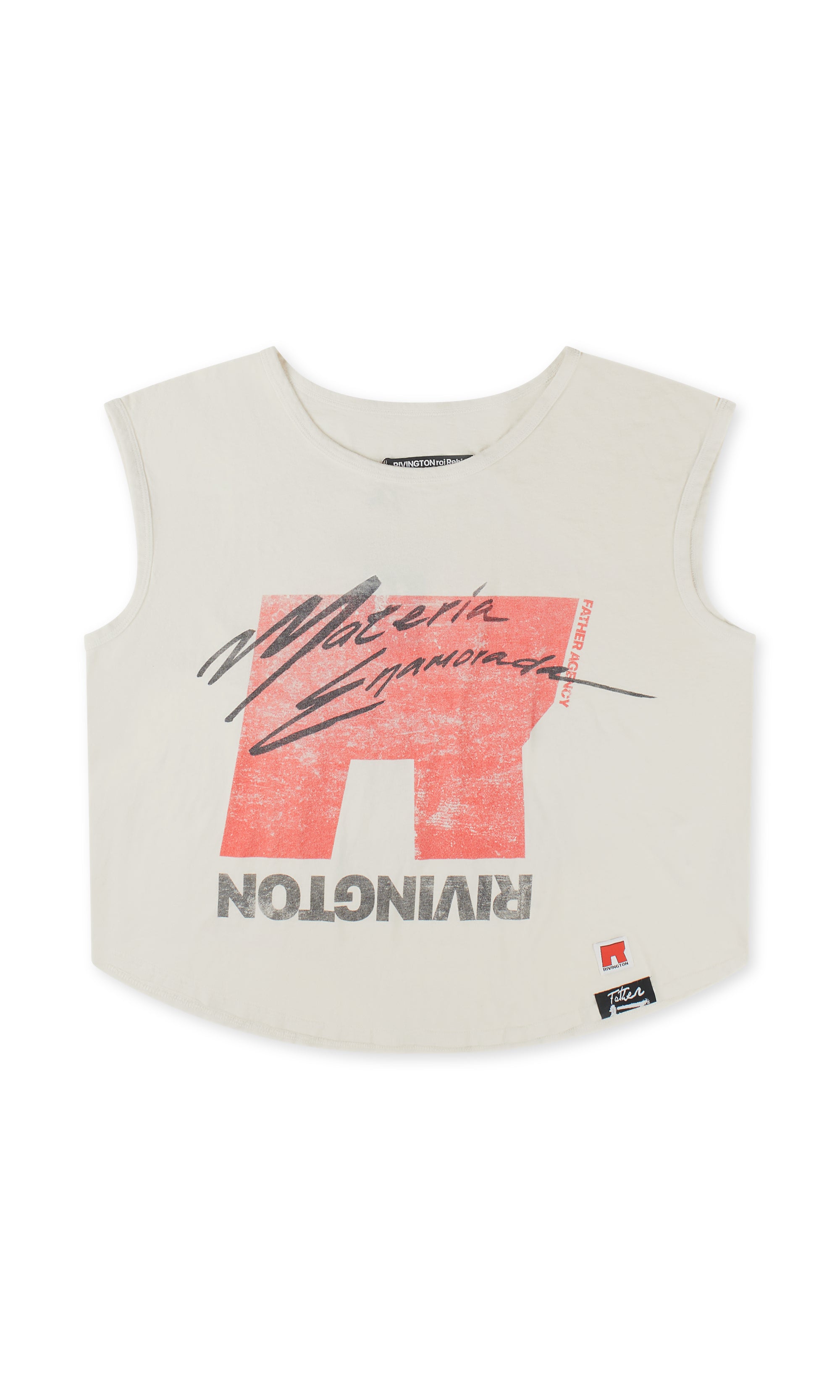 RRR123 R'CHON MUSCLE TEE OPTIC WHITE