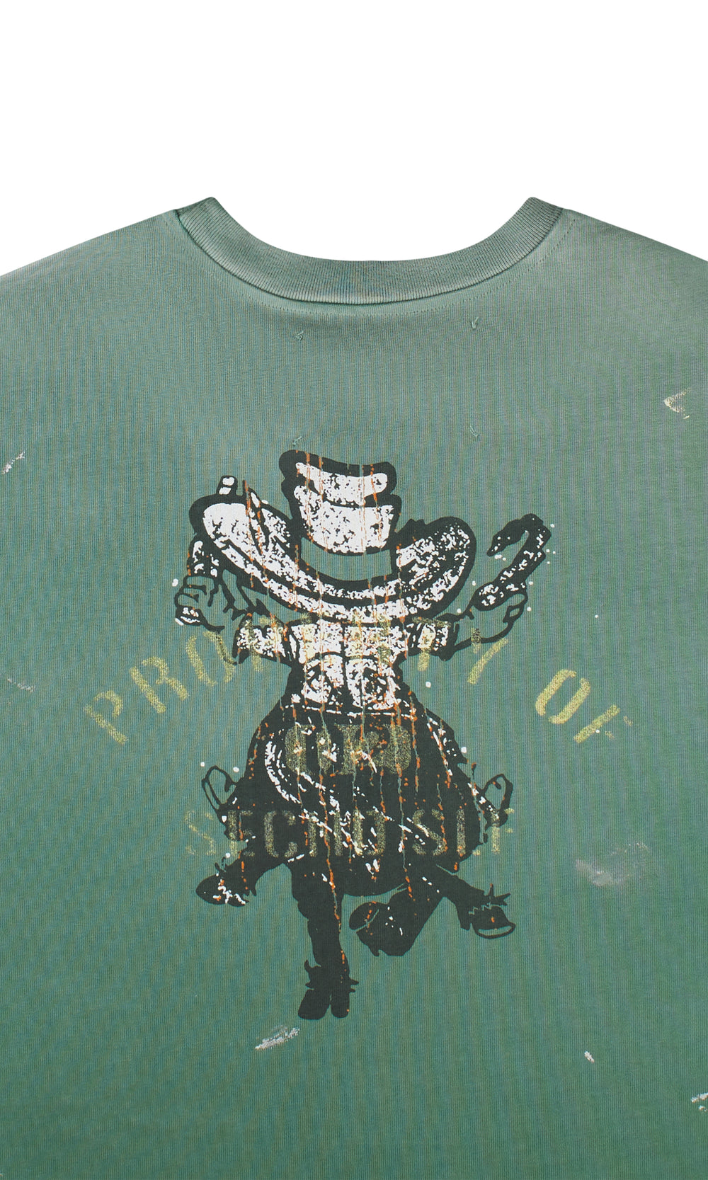 SECNDSLF ALL AMERICAN VINTAGE TEE GREEN