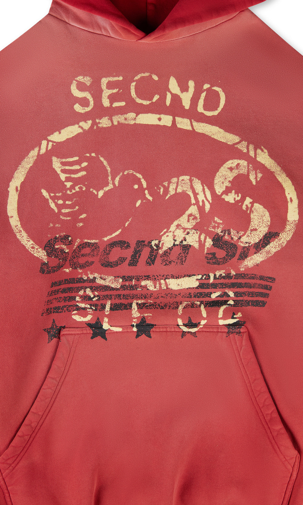 SECNDSLF ORNIS HOODIE RED