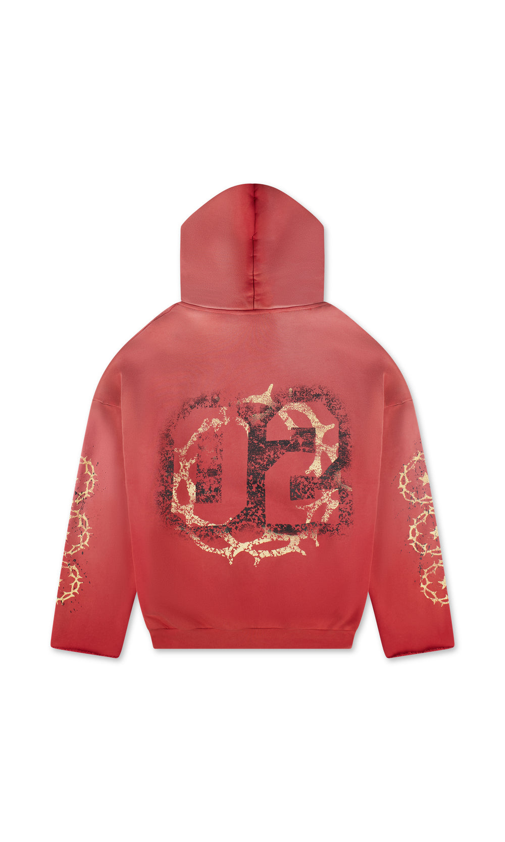 SECNDSLF ORNIS HOODIE RED
