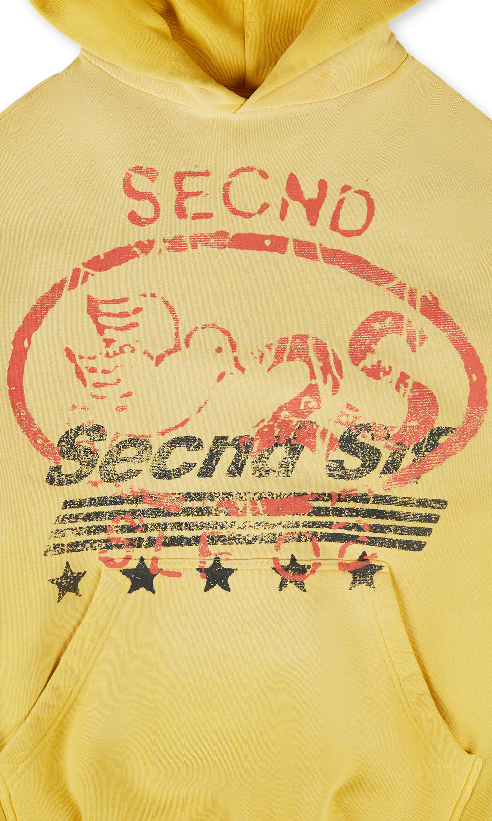 SECNDSLF ORNIS HOODIE YELLOW