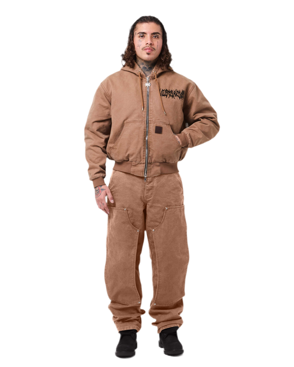 LOSTSHDWS REVERSIBLE DETACHED WORK JACKET (CORK)