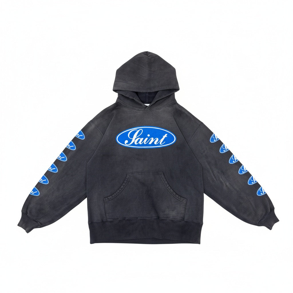 Saint Michael Love Among Hoodie Black