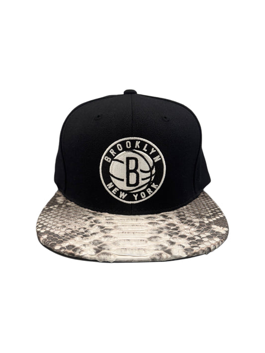 Just Don BK Nets Black/Natural Brim