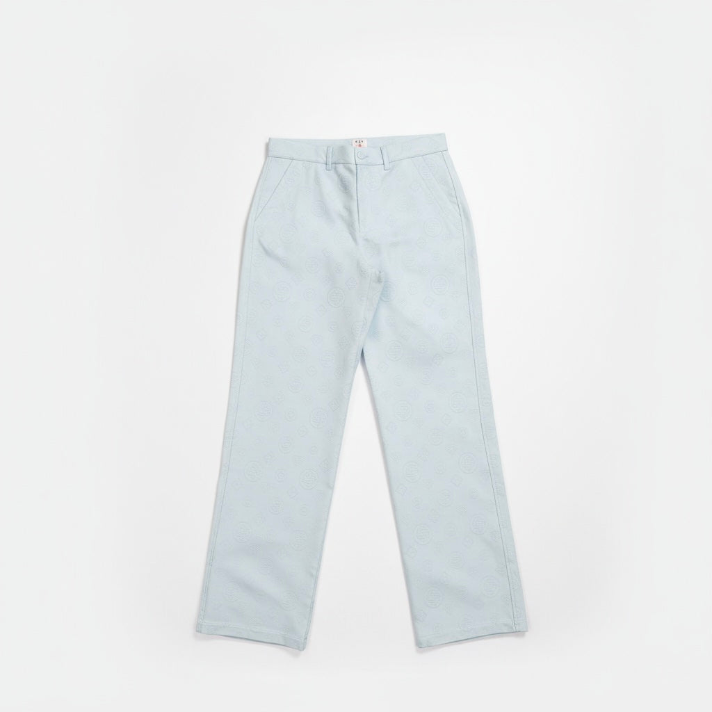 CASABLANCA WORKWEAR TROUSERS PALE BLUE