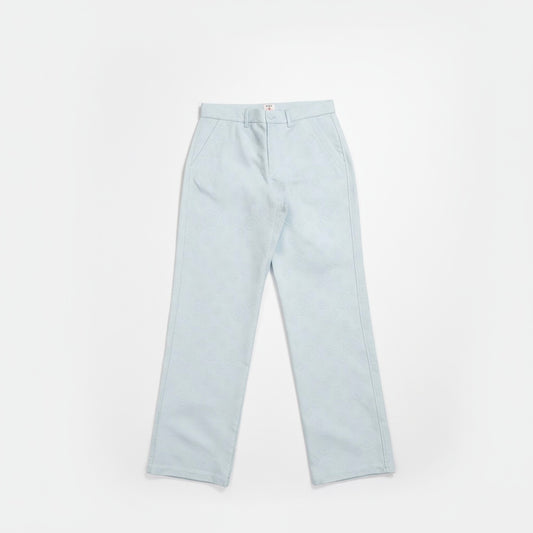 CASABLANCA WORKWEAR TROUSERS PALE BLUE