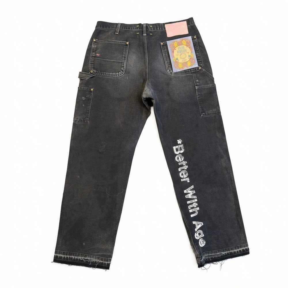 Better With Age Forgot Hand-Beaded Double Knee Trouser Multi