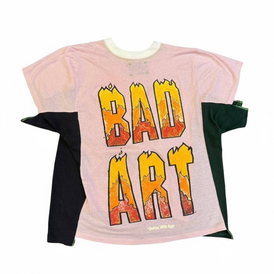 Better With Age Wrong 3 Panel Tee White