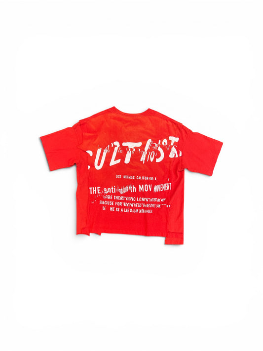 RIVINGTON ROI REBIS MODA APOCRYPHA QUAD TEE RED