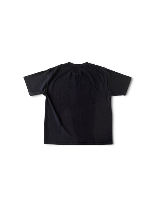 RHUDE DINERO TEE VINTAGE BLACK / YELLOW