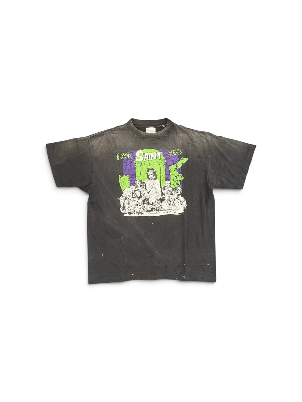 SAINT MICHAEL LOVE SICK SS T-SHIRT BLACK
