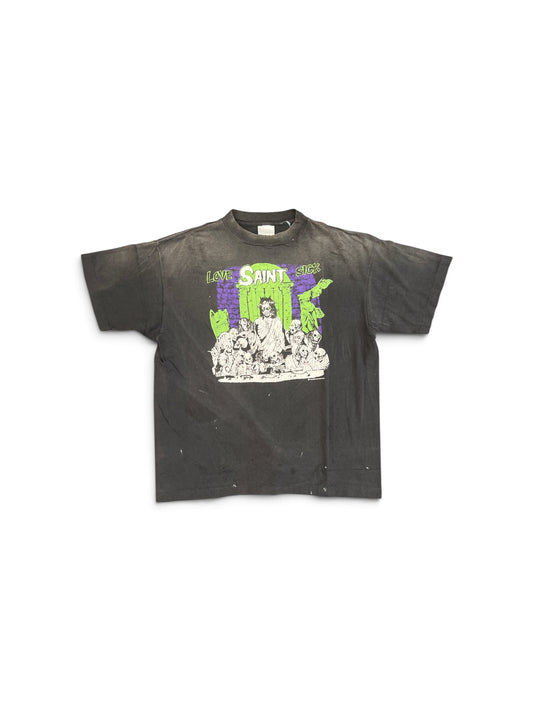 SAINT MICHAEL LOVE SICK SS T-SHIRT BLACK