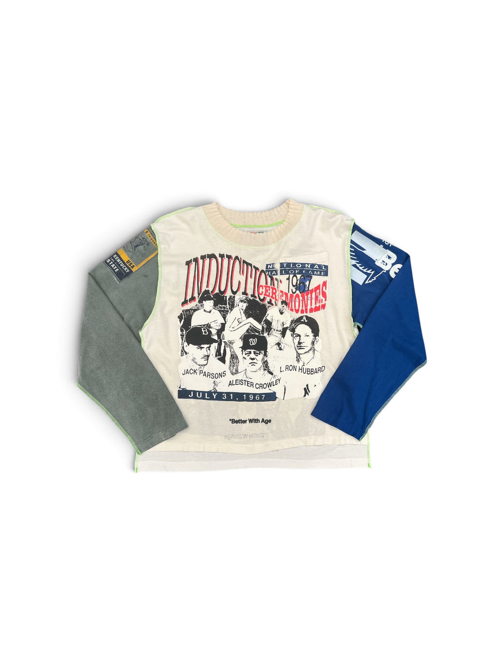 BETTER WITH AGE IRIS REVERSIBLE LONG SLEEVE WHITE/MULTI