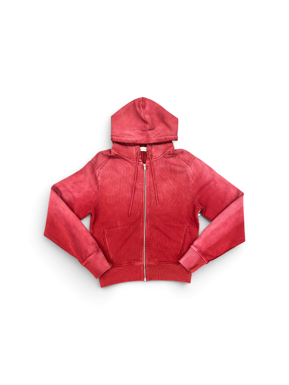 ENTIRE STUDIOS SLIM ZIP UP RED CLAY
