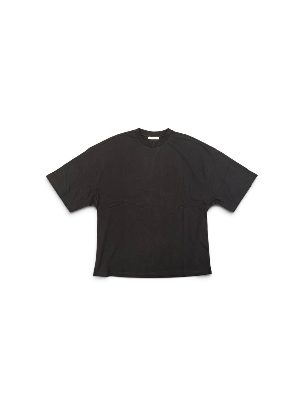 ENTIRE STUDIOS HEAVY BOXY TEE BLACK FW26
