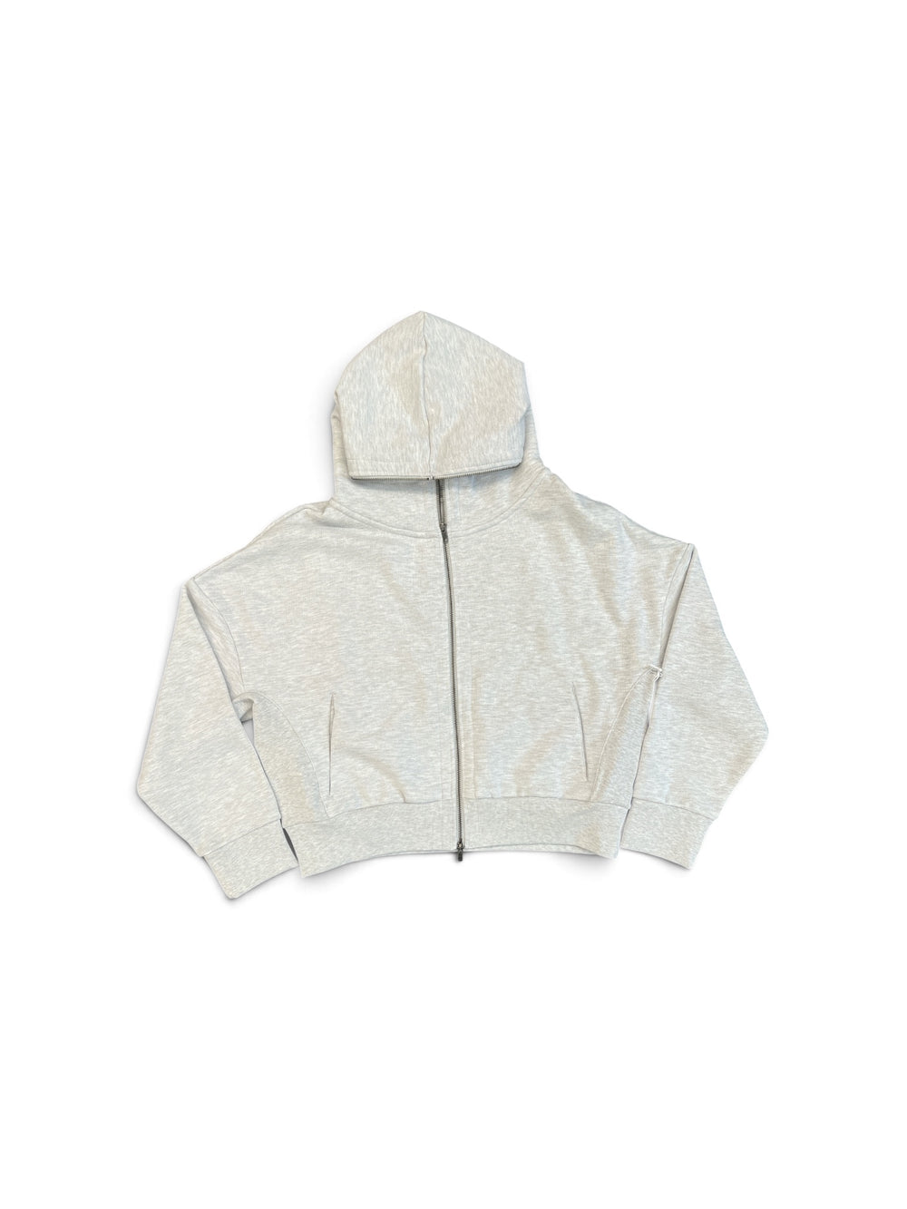 ENTIRE STUDIOS ETERNAL ZIP HEATHER GREY