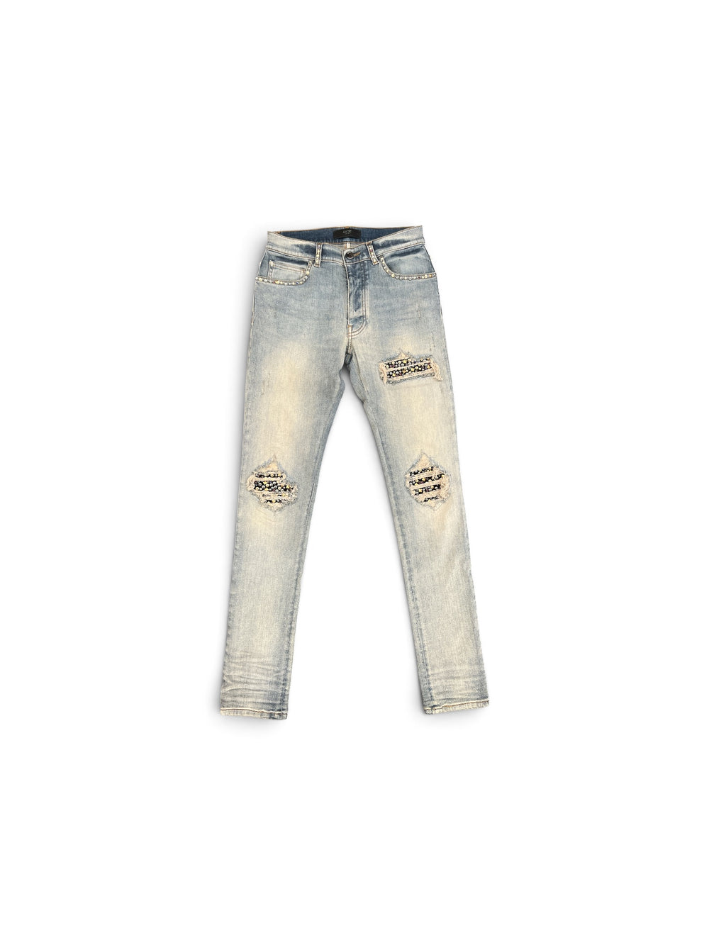 AMIRI STUDS MX1 JEAN ANTIQUE INDIGO
